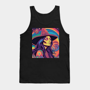 Psychedelic witch Tank Top